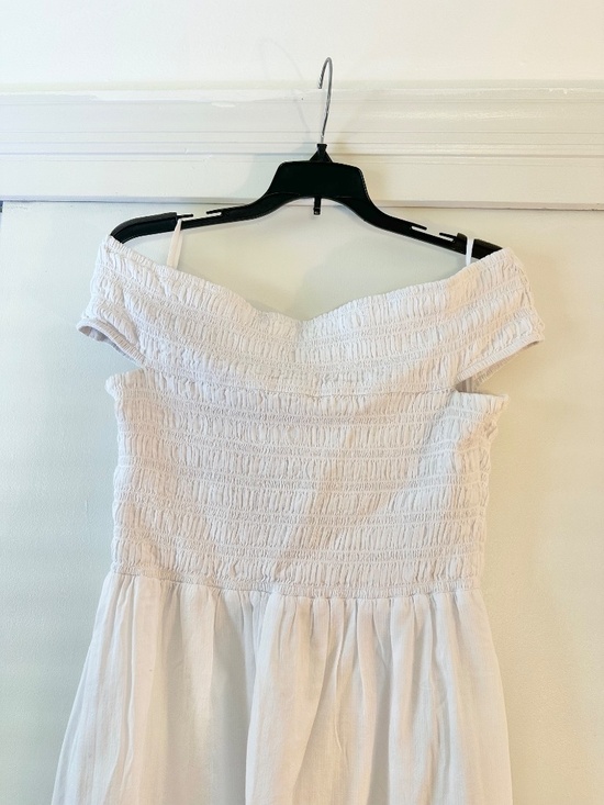 NWT Everlane Gauze Off the Shoulder Dress - Picture 6 of 10